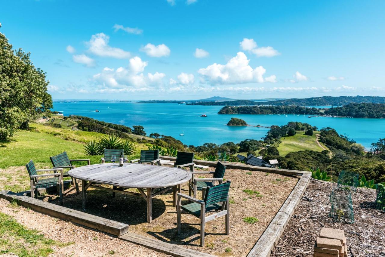 The Apartment - Sea Views At Te Whau Point By Waiheke Unlimited Omiha Exteriör bild