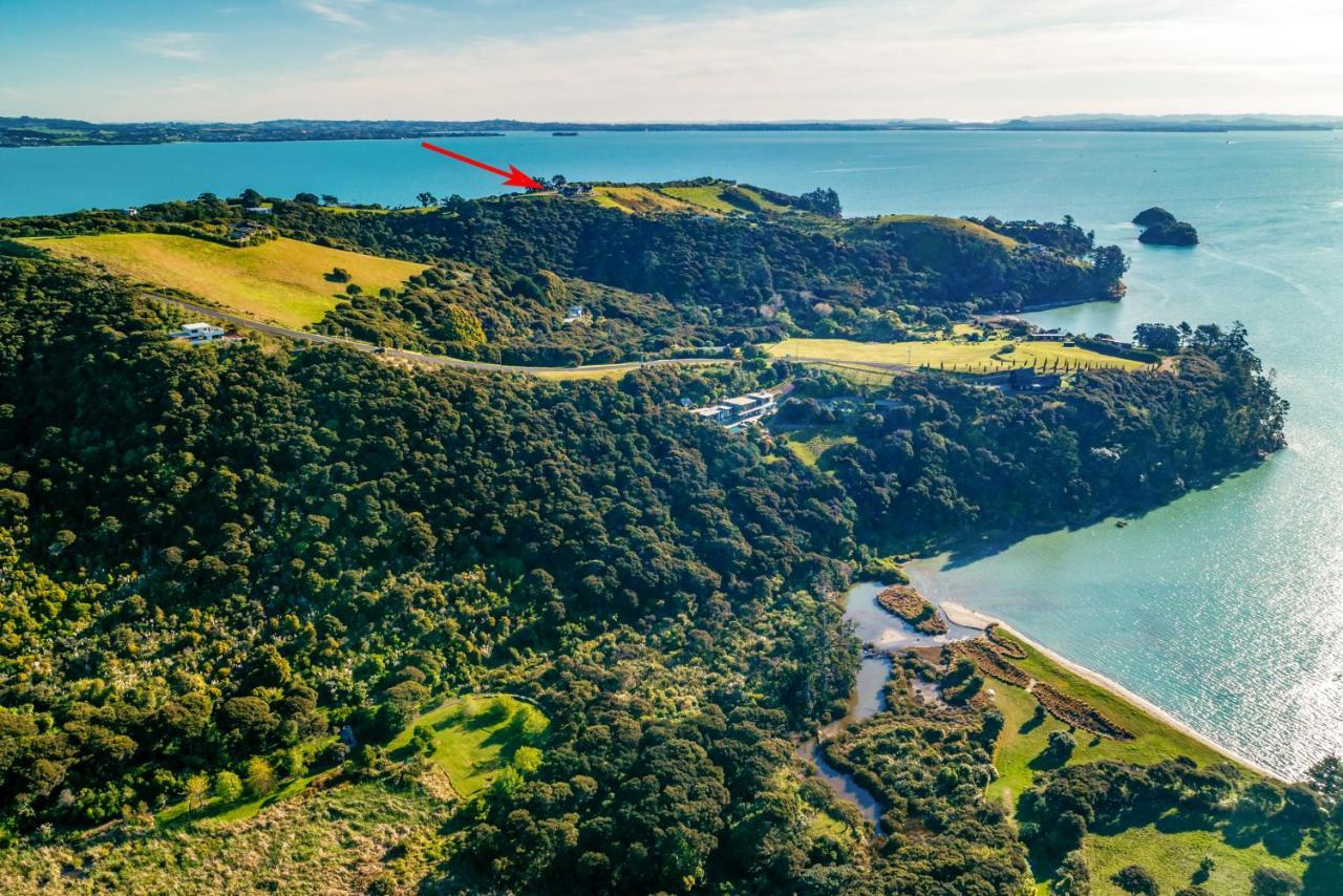 The Apartment - Sea Views At Te Whau Point By Waiheke Unlimited Omiha Exteriör bild